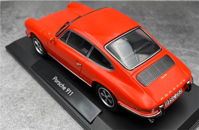 NOREV Porsche 911 901 1970 orange 1:18 Car Pre-built Model view7
