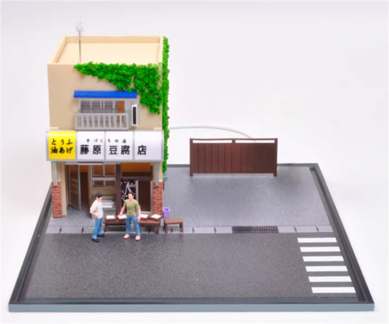 Hobby JAPAN Only Tofu shop scene with figure 1:64 figure Pre-built Model view1