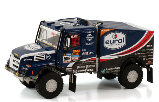 WSI IVECO TORPEDO RALLY 506 Eurol Team De Rooy Iveco 1:50 Truck Pre-built Model