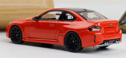 1:64 BMW M2 G87 Toronto Red Howie Model DIECAST Civil Car Model