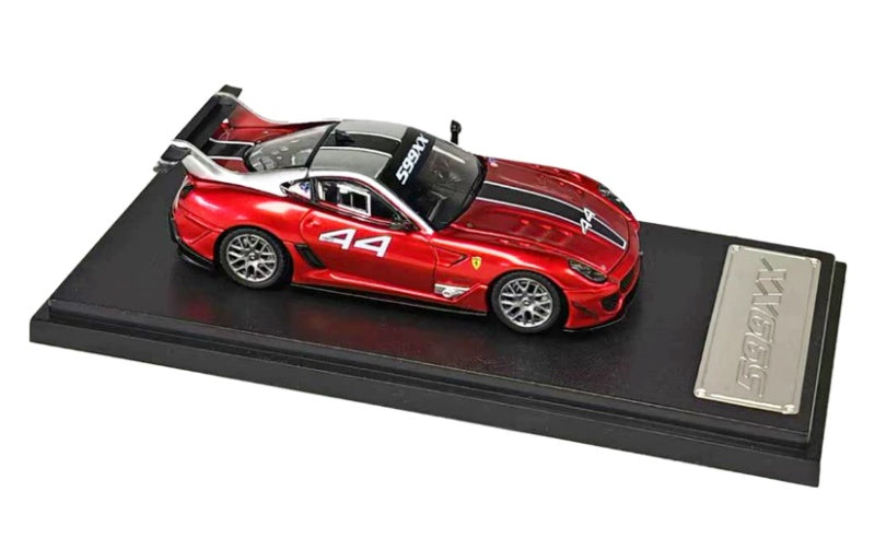 1:64 Ferrari 599XX  Transparent Red Rhino Model #44 Limited Edition 599PCS ONLY DIECAST Model