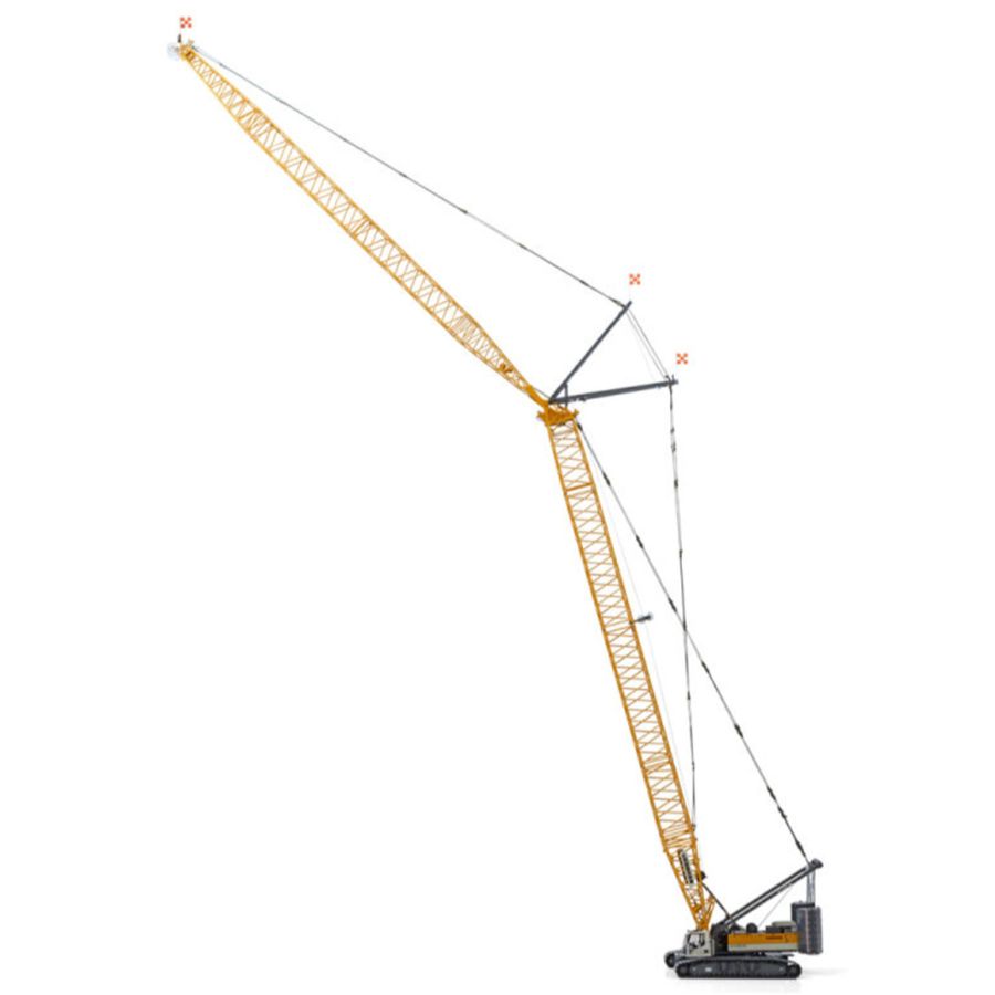 WSI LIEBHERR LR 1400 SX Crawler Crane Premium Line Standard Edition 1:50 DIECAST Crane Truck