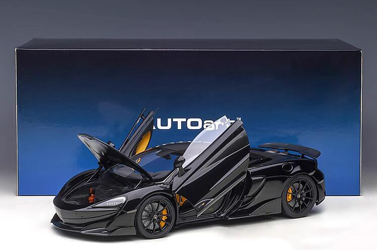 AUTOART McLaren 600LT sports car black 1:18car Pre-a Model
