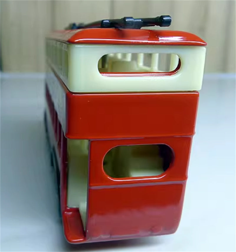 CORGI SUN MAID RAISINS London double decker bus tram red 1:76 Car Pre-built Model