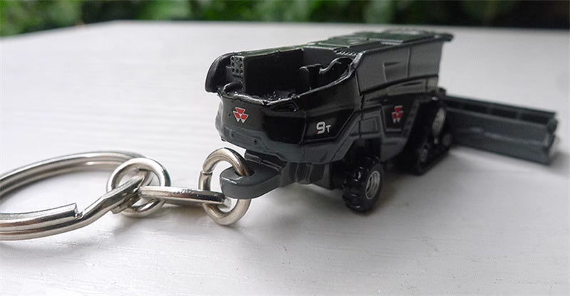 Universal Hobbies Massey Ferguson Ideal 9T Keychain Black  Keychain Pre-built Model