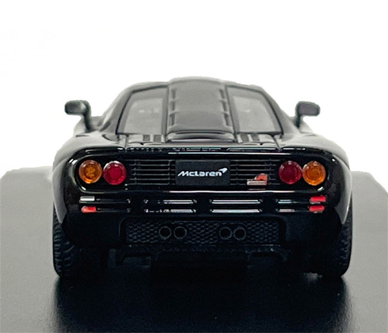 LCD-MODELS Mclaren F1 Super Car Midnight Black 1:64 car Pre-built Model view3