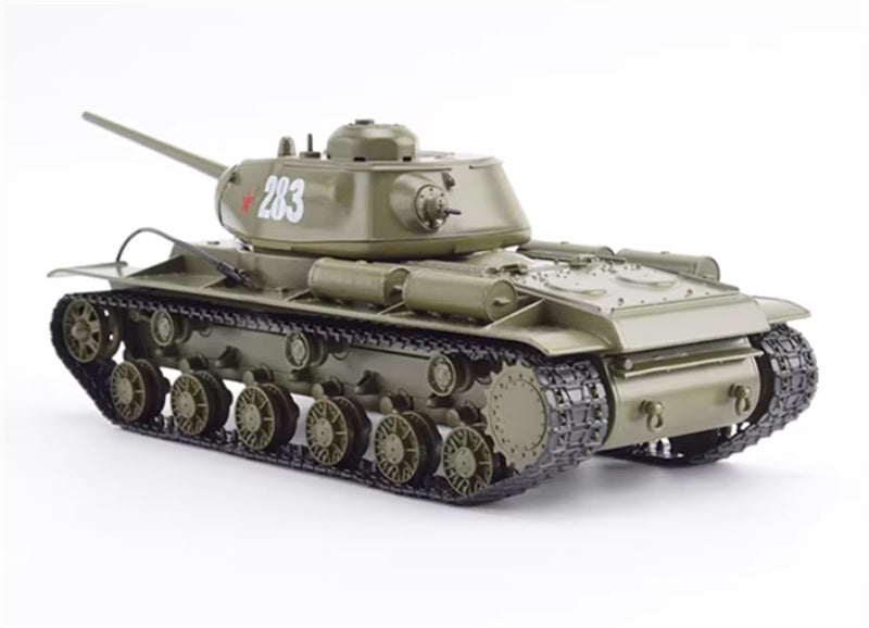 Modimio Soviet Heavy Tank KV-85 Army Green 1:43 Tank Pre-built Airliner Model Display view2