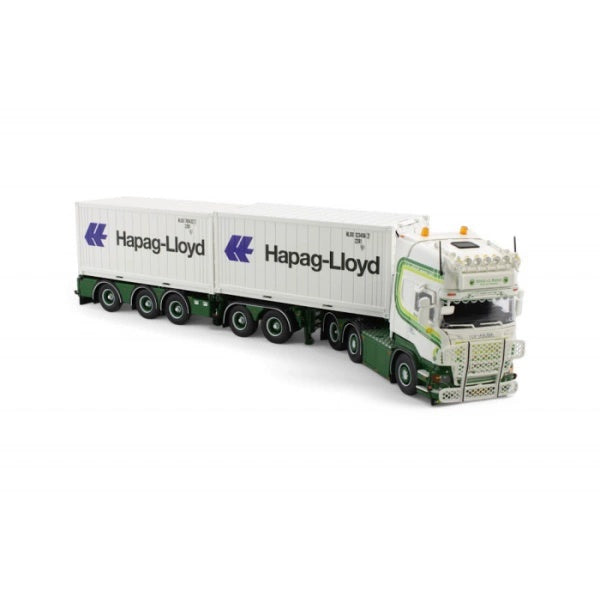 1:50 SCANIA Hapag-Lloyd R500 2x20FT TEKNO   DIECAST Model