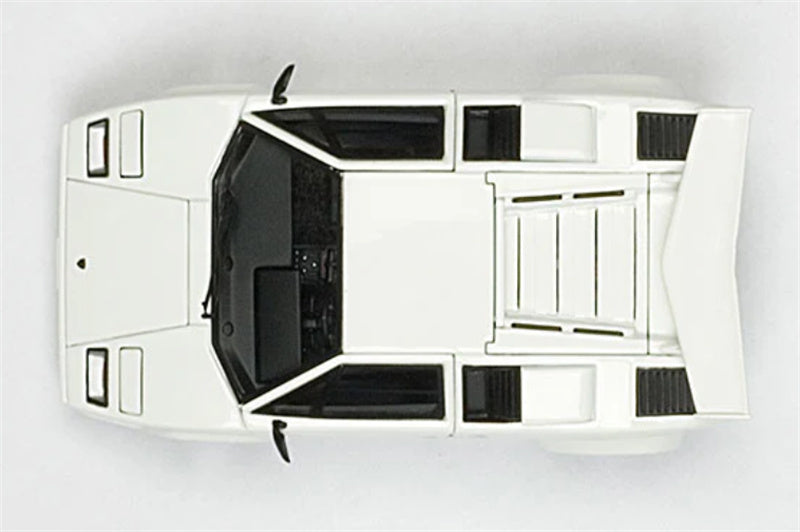 AUTOART LAMBORGHINI COUNTACH LP5000S white fully open 1:43 Car Pre-built Model view3