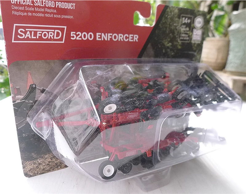 CATERPILLAR Salford 5200 Enforcer Agricultural tractor tipping trailer red 1:64 Truck Accessories Pre-built Model
