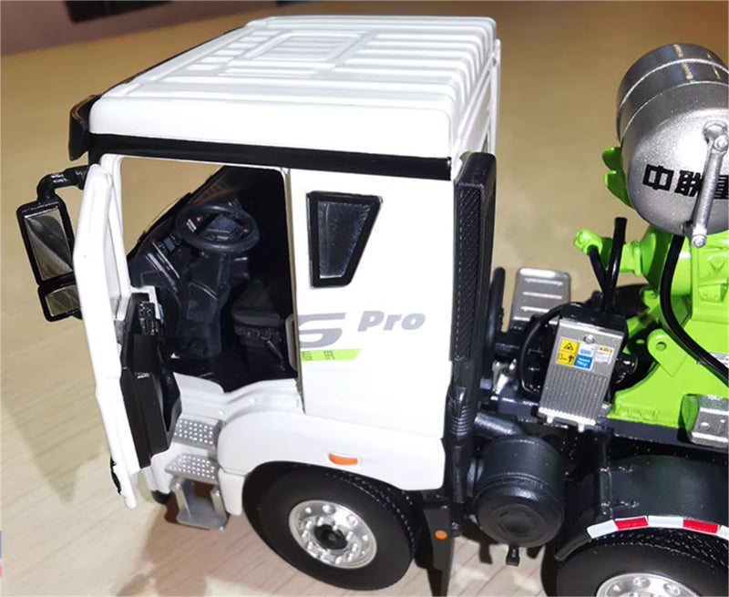 ZOOMLION FAW JH6 4 axle Mixer Truck 1:38 Truck Pre-built Model