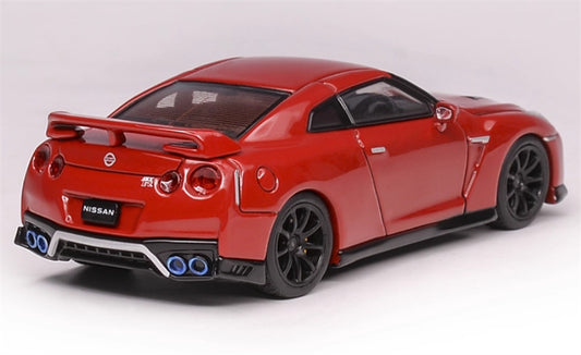MOTORHELIX Nissan GT-R (R35) Track Edition Limited Edition 799PCS ONLY Red 1:64 Car Pre-built Model view2