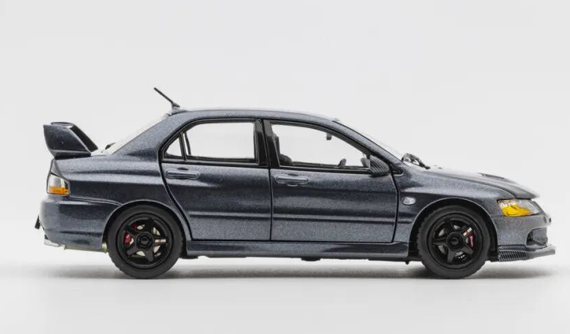 1:43 Mitsubishi Lancer Evolution IX EVO9 Rallyart GATHERJOY Diecast Model Grey