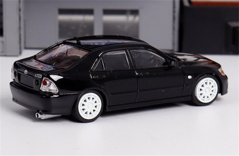 BBS Toyota Altezza RS200 SXE10 Black Limited Edition 499pcs ONLY 1:64 Car Pre-built Model