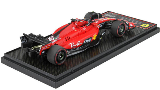 1:43 BBR MODELS Ferrari SF23 3rd Belgian Grand Prix 2023 Leclerc #16 LTD 120PCS view2