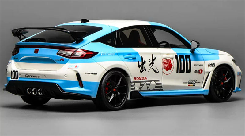 1:18 Honda Civic Type R FL5  Idemistu Motion Blue MOTORHELIX Limited Edition 499PCS ONLY DIECAST Model