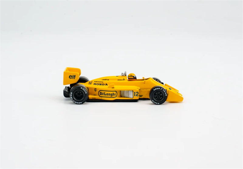 1:64 Lotus 99T #12 Monaco Grand Prix Winner Ayrton 1987 Yellow MINIGT DIECAST Model