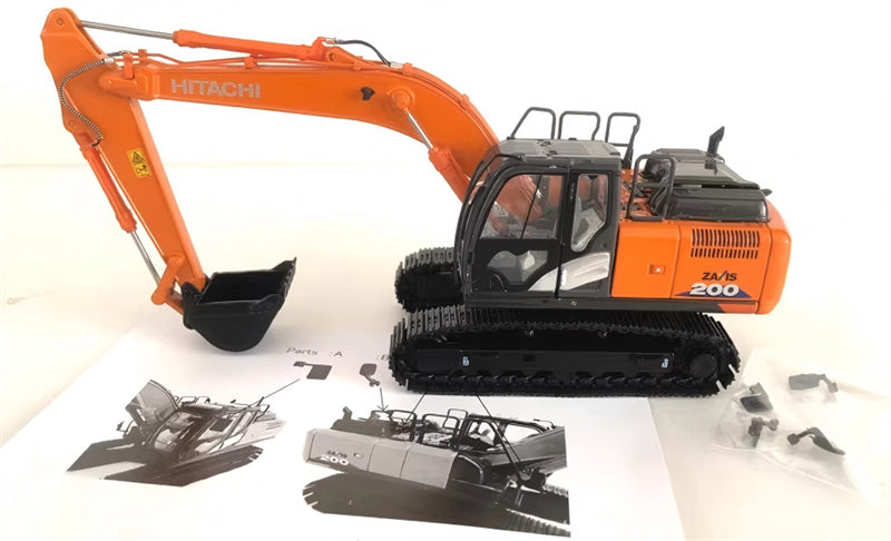 1:50 ZX200-6 HITACHI DIECAST Model