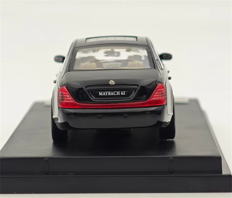 Stance Hunters Mercedes Maybach 62 Extended Edition Black Limited Edition 999PCS ONLY 1:64 Car Pre-built Model view4