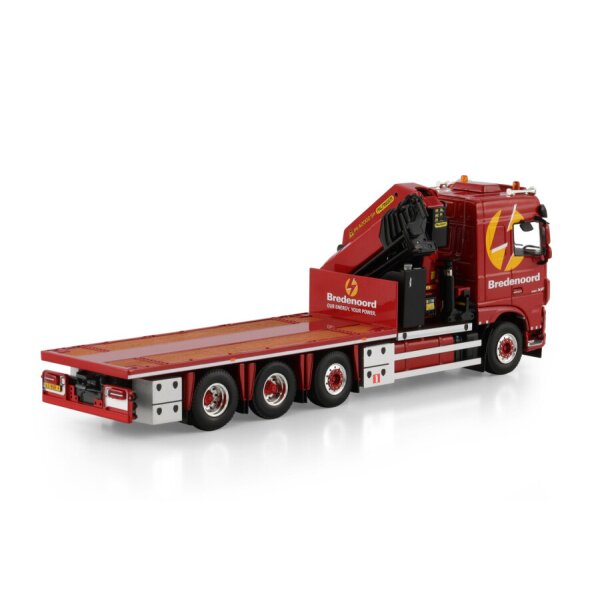 1:50 DAF BREDENOORD XF MY2017 8X2 PK 65002 SH WSI Red Diecast Model