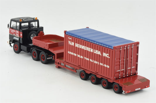 Mammoet  Van Seumeren Ford Transcontinental + container 1:50 Truck Pre-built Model