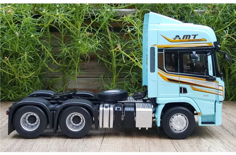 SHACMAN Delong X5000 Tractor iced mint 1:24 Truck Pre-built Airliner Model Display view6