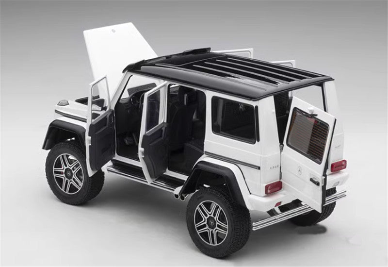 Autoart Mercedes Benz G500 4×4² White 1/18 DIECAST CAR