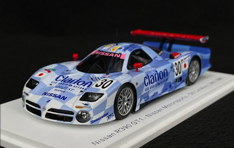 Spark Nissan R390 GT1 Nissan Motorsports - 5th Le Mans 24H 1998 1:43 Car Pre-built Model view1