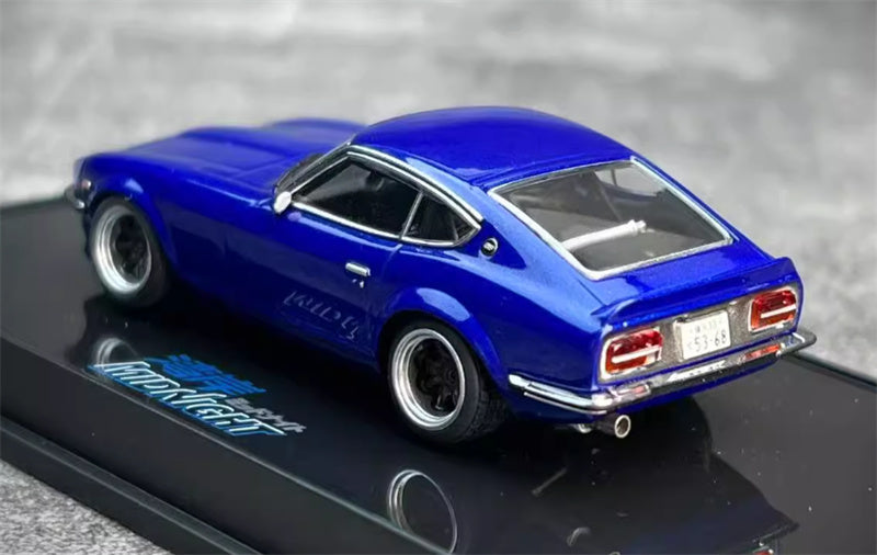 1:64 AUTOART Nissan Fairlady Z (S30) Wangan Midnight Akuma COMIC 4 VERSION blue view2