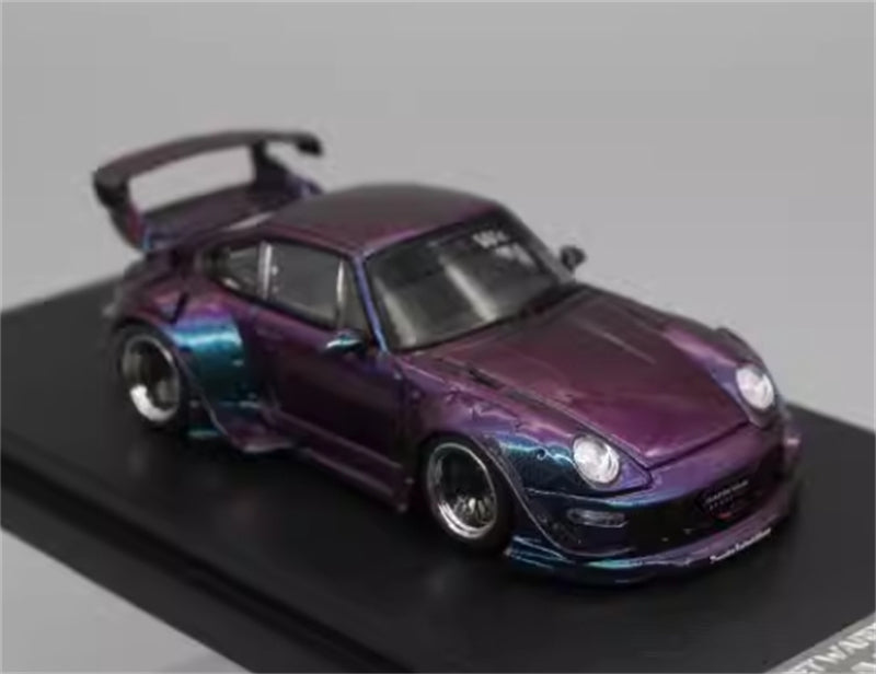 1:64 Porsche 911 RWB 993 Chameleon Purple SW DIECAST Limited Edition 499pcs ONLY Model