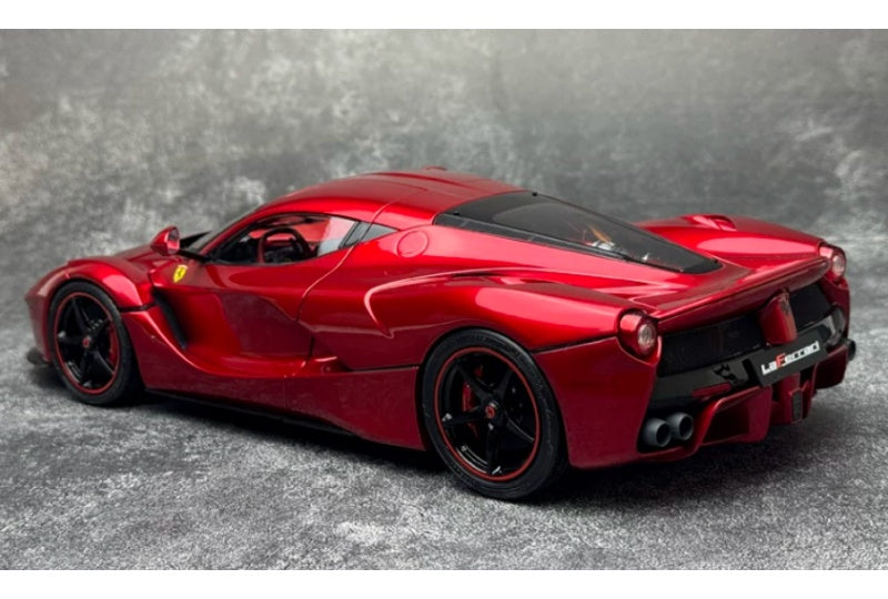 1:18 Ferrari LaFerrari  Hamilton Metallic Red BBR MODELS  DIECAST Model