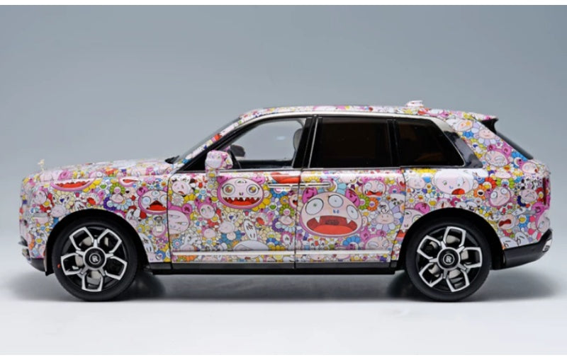 1:18 Cullinan BB version ROLLS-ROYCE Limited Edition Sunflower Diecast Model view4