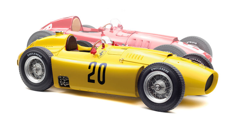 CMC BUNDLE Ferrari D50 (yellow) #20 and Lancia D50 (red) #6 Limited Edition 1/18 car Pre-a Model