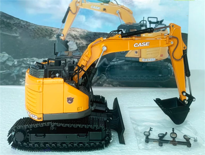 CASE CX145DSR Excavator Limited Collection Edition 1:50 Truck Pre-built Model