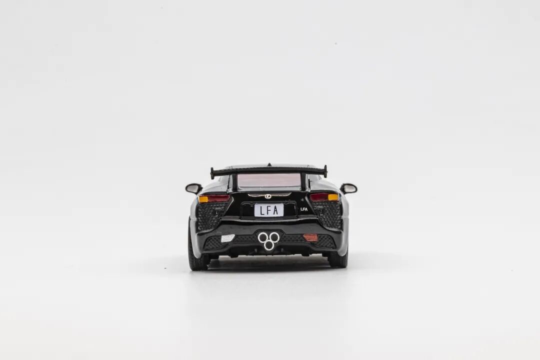 DCT 1:64 Lexus LFA Nürburgring package black diecast model