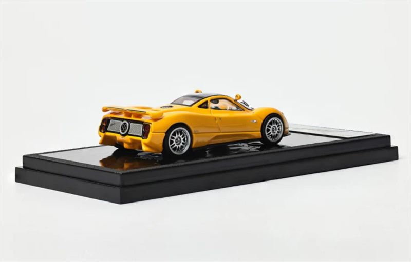 1:64 Pagani Zonda C12 Yellow LCD MODELS DIECAST Model