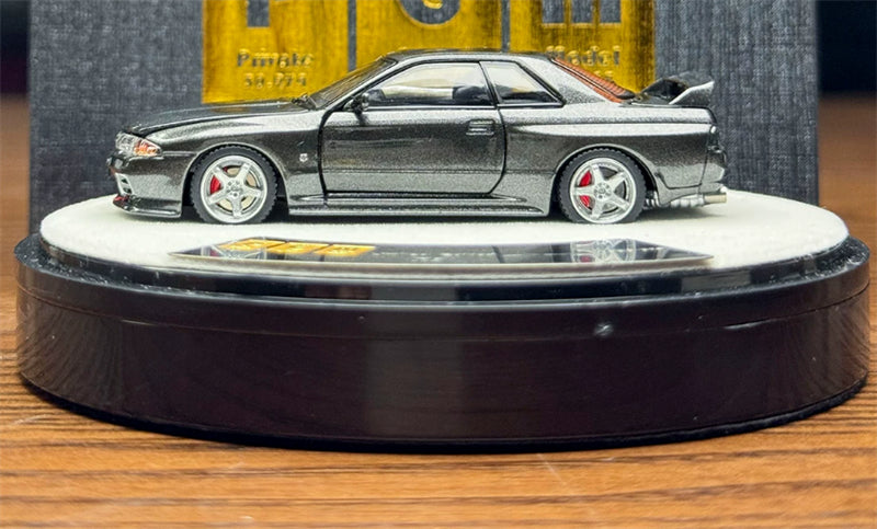1:64 Nissan GTR R32  Metallic Gray PGM Deluxe Edition Limited Edition 999PCS ONLY DIECAST Model