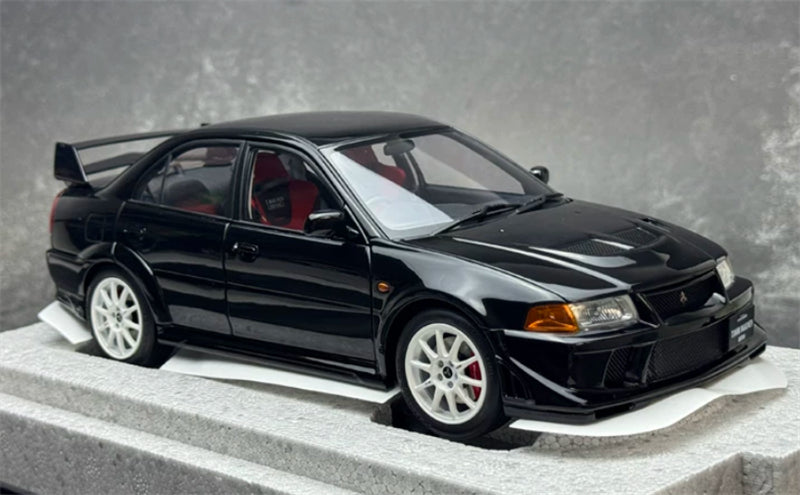 1:18 Mitsubishi Lancer Evolution VI (6.5) GSR T.M.E  Pyrenees Black MOTORHELIX Limited Edition 499PCS ONLY DIECAST Model