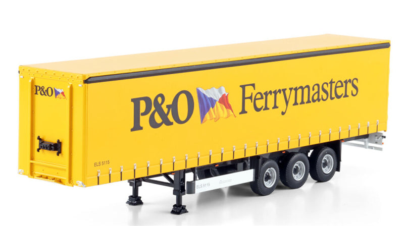 WSI CURTAINSIDE TRAILER - 3 AXLE Premium Line 1:50 Truck Pre-built Model