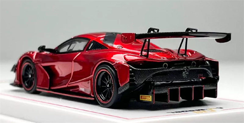 1:64 Mclaren 720S GT3X Metallic Red CM-MODEL DIECAST Civil Car Model