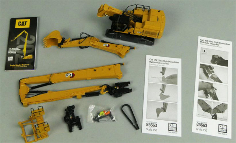 CATERPILLAR  352UHD Ultra High Demolition Hydraulic Excavator 1:50 DIECAST Truck Lorry