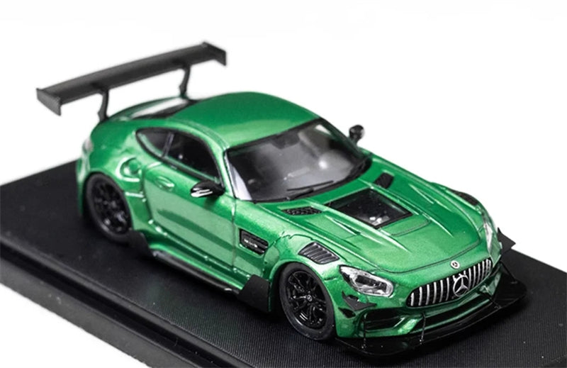 1:64 Mercedes Benz AMG GTS Widebody Green Rhino Model DIECAST Limited Edition 499pcs ONLY Model