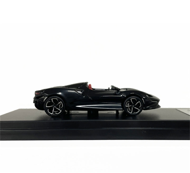 LCD-MODELS McLaren ELVA Black Open Top Super Car 1:64 car Pre-built Model view5