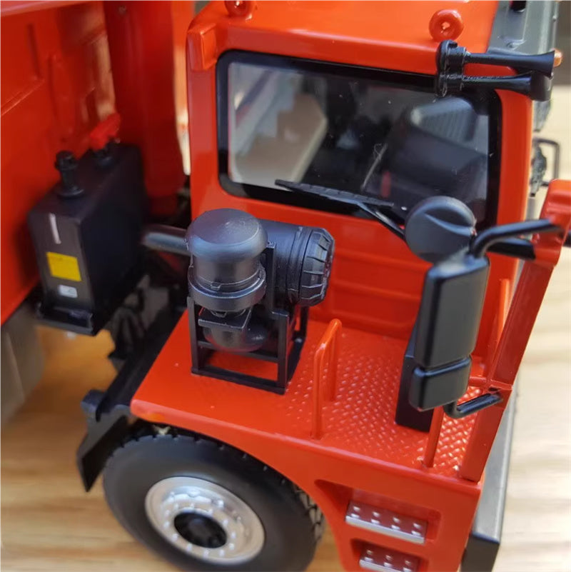 LGMG SDLG MT86HF Off Highway Mining Self dumping Truck Red Flame Red 1:35 Truck Pre-built Model