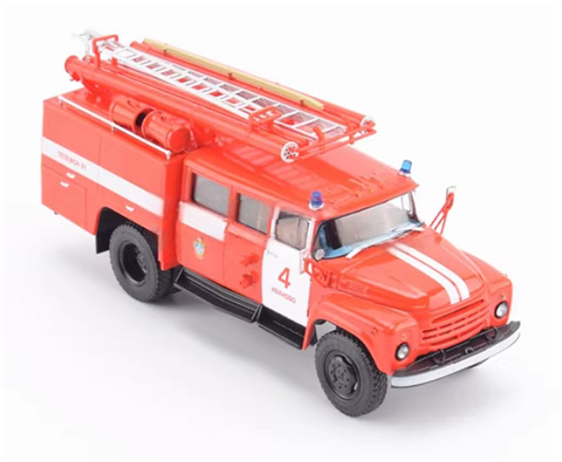 Modimio Soviet Zil ANR-127B (130) fire truck 1:43 Truck Pre-built Airliner Model Display view5