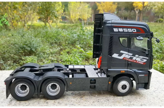 FAW Jiefang JH6 tractor Black 1:24 Truck Pre-built Airliner Model Display view2