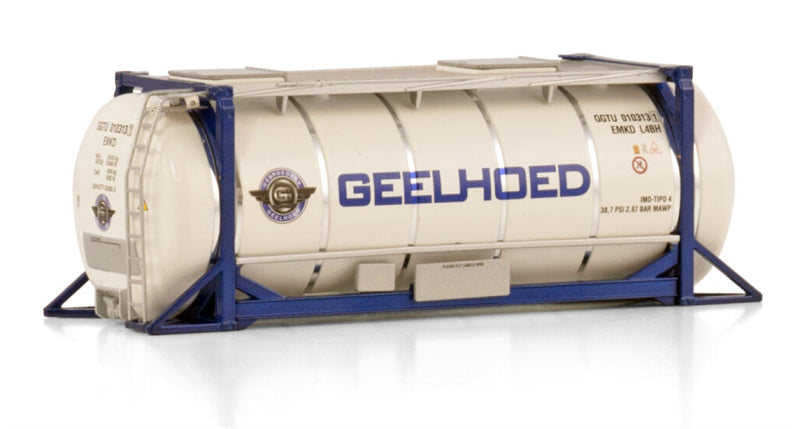 WSI 20FT TANK CONTAINER Geelhoed 1:50 Truck Pre-built Model