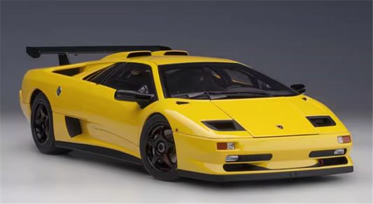 AUTOART Lamborghini Diablo SV-R yellow 1:18 Car Pre-a Model