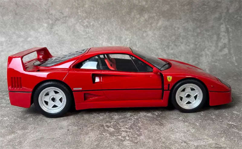 NOREV 1987 Ferrari F40 red 1:12 Car Pre-built Model view5