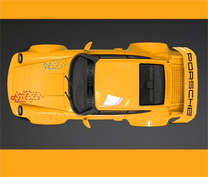 1:64 Porsche RWB 964 GT 70th Anniversary Orange BSC DIECAST Limited Edition 499pcs ONLY Model